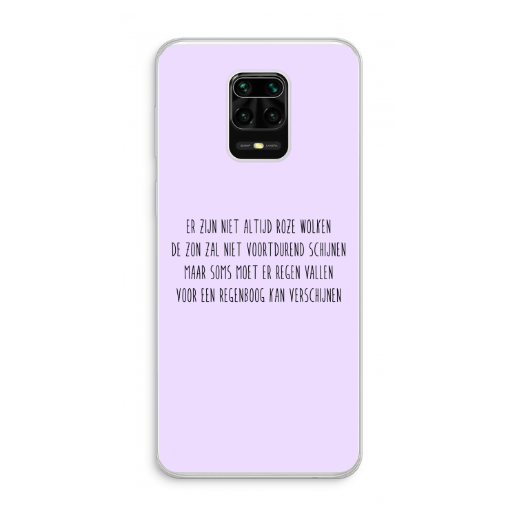 Regenboog: Xiaomi Redmi Note 10 Lite Transparant Hoesje