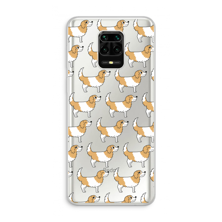 Doggy: Xiaomi Redmi Note 10 Lite Transparant Hoesje