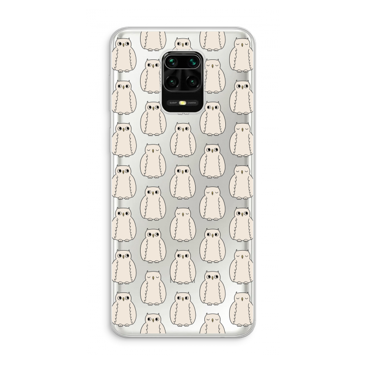 Uilen: Xiaomi Redmi Note 10 Lite Transparant Hoesje