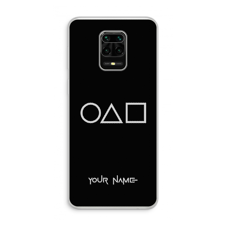 Squid Game: Xiaomi Redmi Note 10 Lite Transparant Hoesje