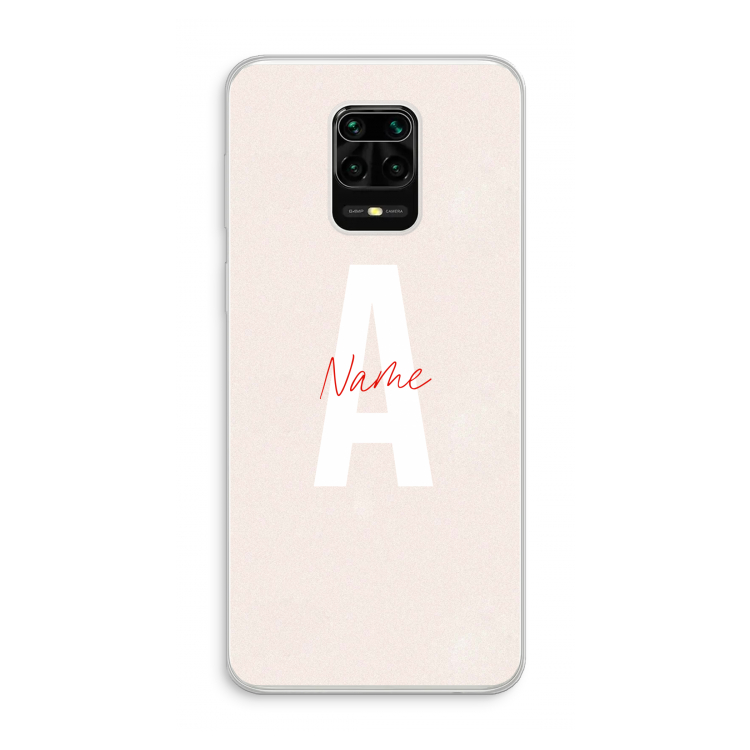 Strawberry Milkshake: Xiaomi Redmi Note 10 Lite Transparant Hoesje