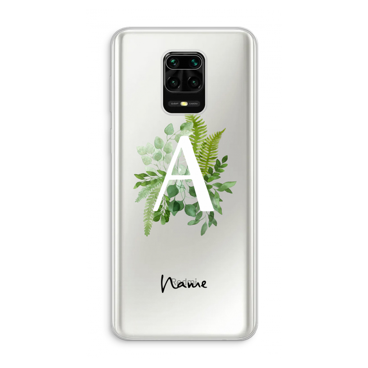 Green Brush: Xiaomi Redmi Note 10 Lite Transparant Hoesje