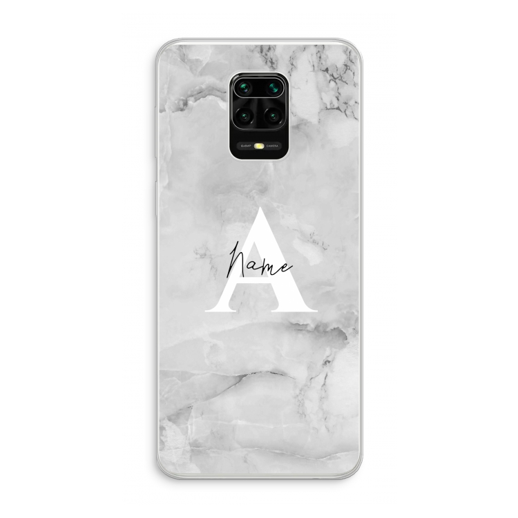 Ivory Marble: Xiaomi Redmi Note 10 Lite Transparant Hoesje