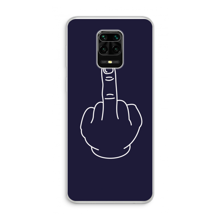 F**k U: Xiaomi Redmi Note 10 Lite Transparant Hoesje