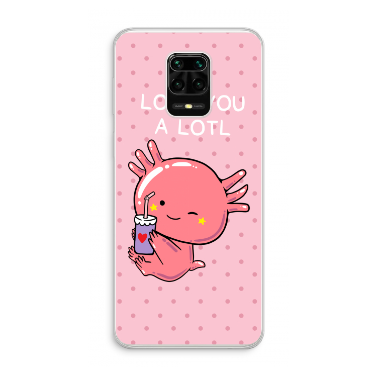 Love You A Lotl: Xiaomi Redmi Note 10 Lite Transparant Hoesje