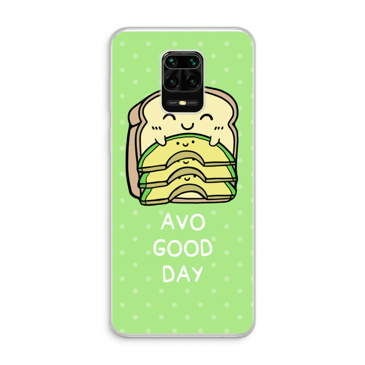 Avo Good Day: Xiaomi Redmi Note 10 Lite Transparant Hoesje