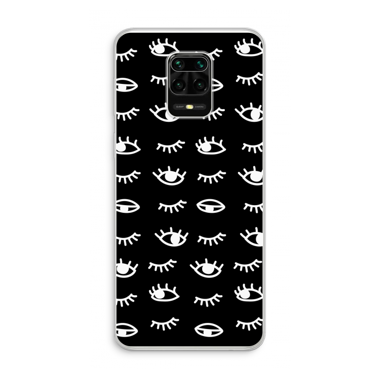 Eye pattern #3: Xiaomi Redmi Note 10 Lite Transparant Hoesje