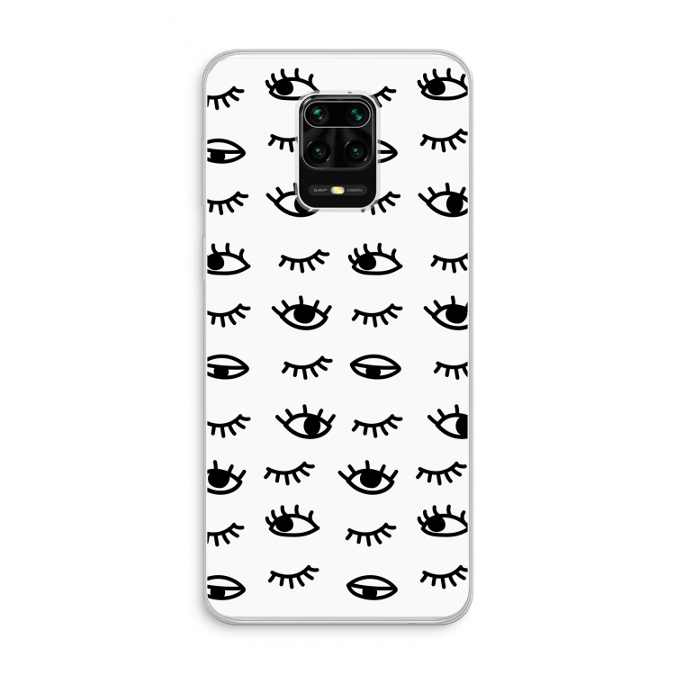 Eye pattern #2: Xiaomi Redmi Note 10 Lite Transparant Hoesje