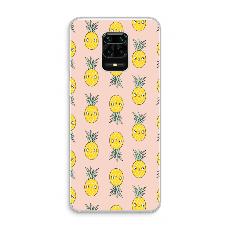 Ananas: Xiaomi Redmi Note 10 Lite Transparant Hoesje