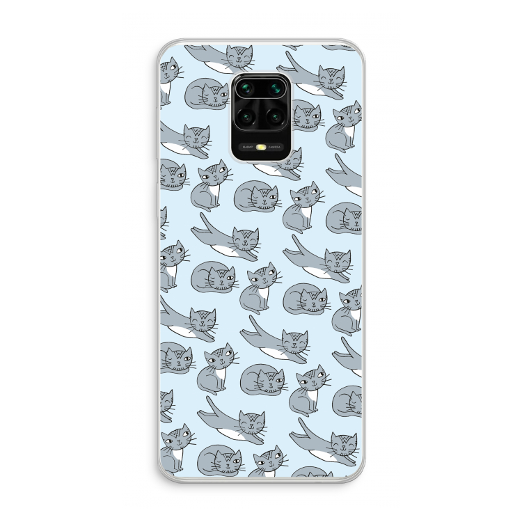 Poezen: Xiaomi Redmi Note 10 Lite Transparant Hoesje