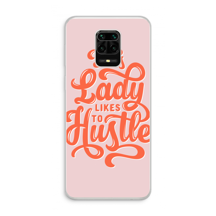 Hustle Lady: Xiaomi Redmi Note 10 Lite Transparant Hoesje