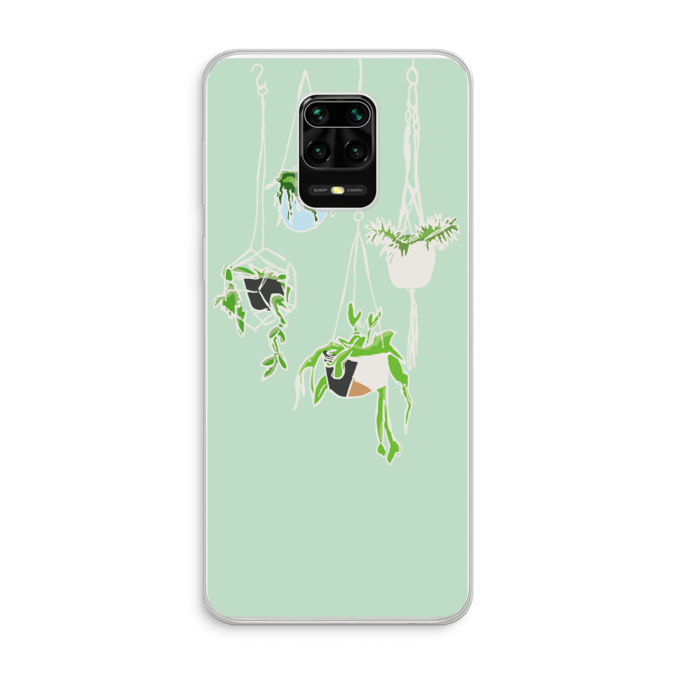 Hang In There: Xiaomi Redmi Note 10 Lite Transparant Hoesje