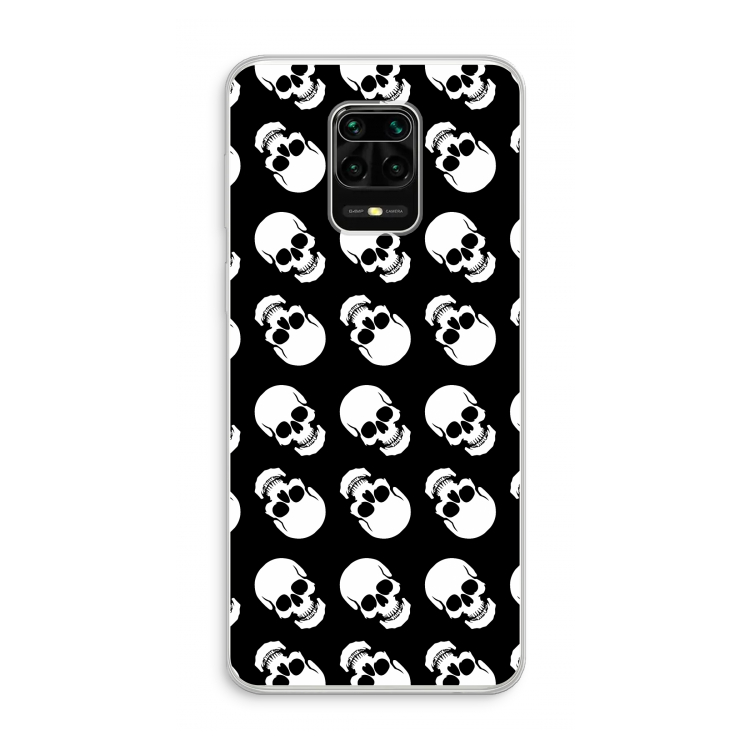 Musketon Skulls: Xiaomi Redmi Note 10 Lite Transparant Hoesje