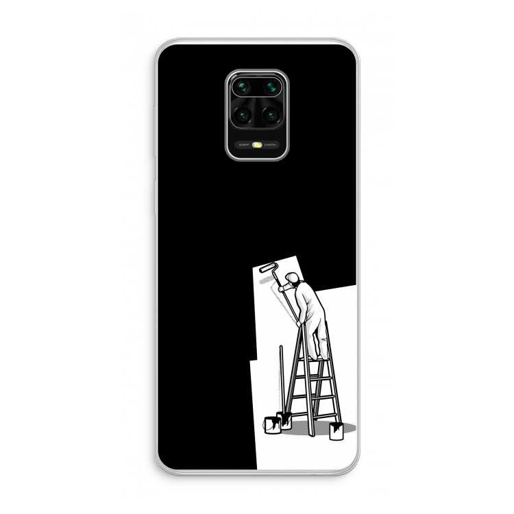 Musketon Painter: Xiaomi Redmi Note 10 Lite Transparant Hoesje