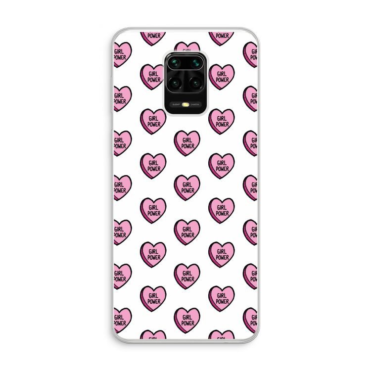 GIRL POWER: Xiaomi Redmi Note 10 Lite Transparant Hoesje