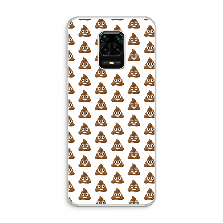 Poop emoji: Xiaomi Redmi Note 10 Lite Transparant Hoesje