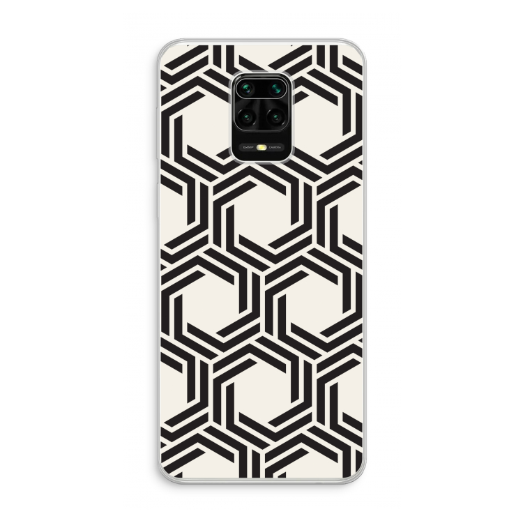 Geometrisch patroon: Xiaomi Redmi Note 10 Lite Transparant Hoesje