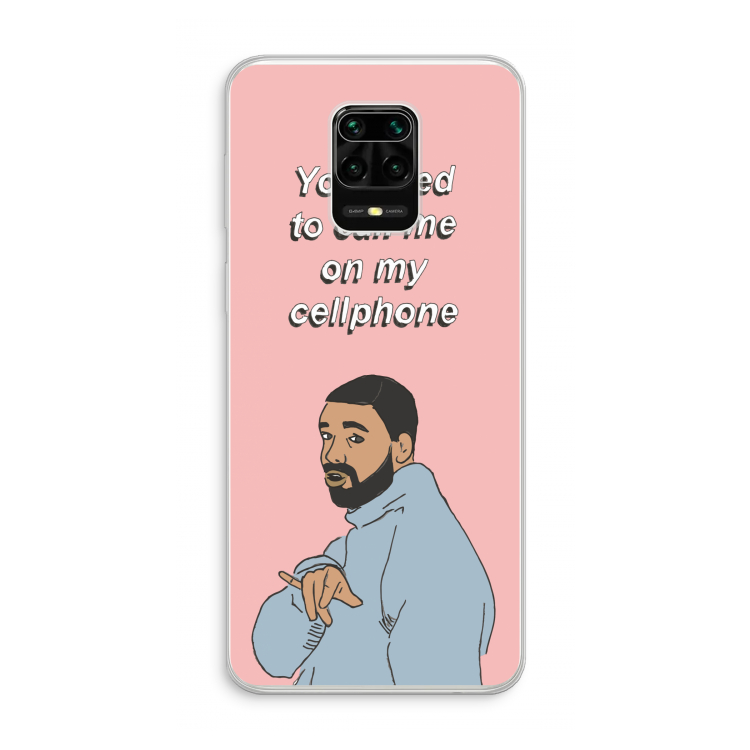 Hotline bling: Xiaomi Redmi Note 10 Lite Transparant Hoesje