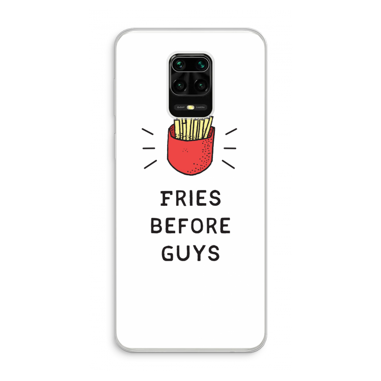Fries before guys: Xiaomi Redmi Note 10 Lite Transparant Hoesje