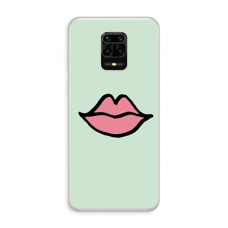 Kusje: Xiaomi Redmi Note 10 Lite Transparant Hoesje