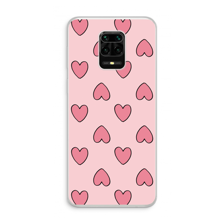 Ondersteboven verliefd: Xiaomi Redmi Note 10 Lite Transparant Hoesje