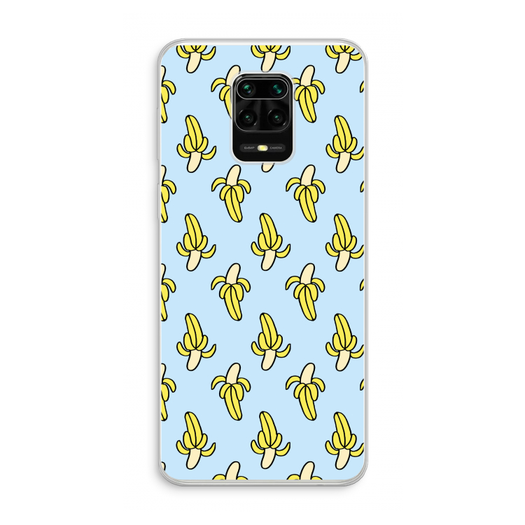 Bananas: Xiaomi Redmi Note 10 Lite Transparant Hoesje