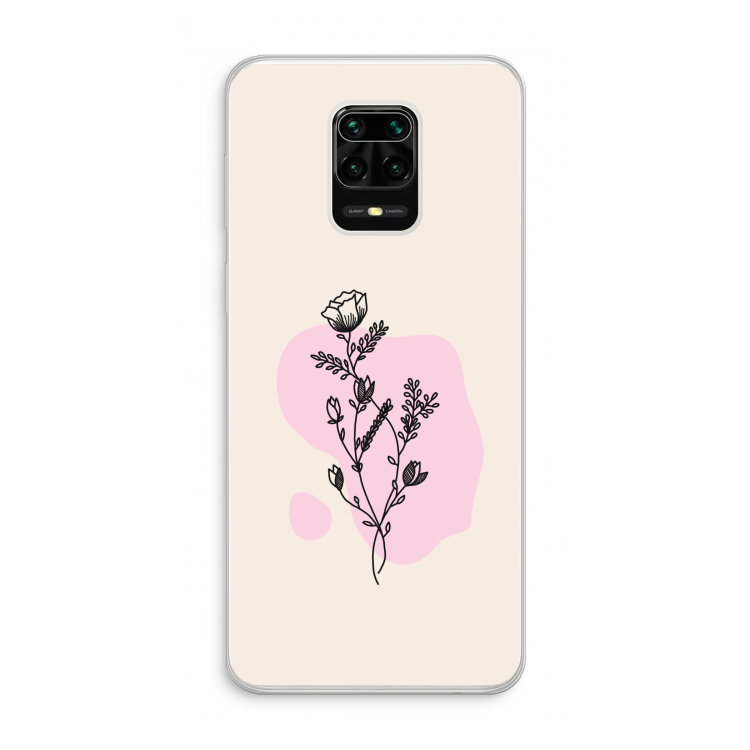 Roses are red: Xiaomi Redmi Note 10 Lite Transparant Hoesje