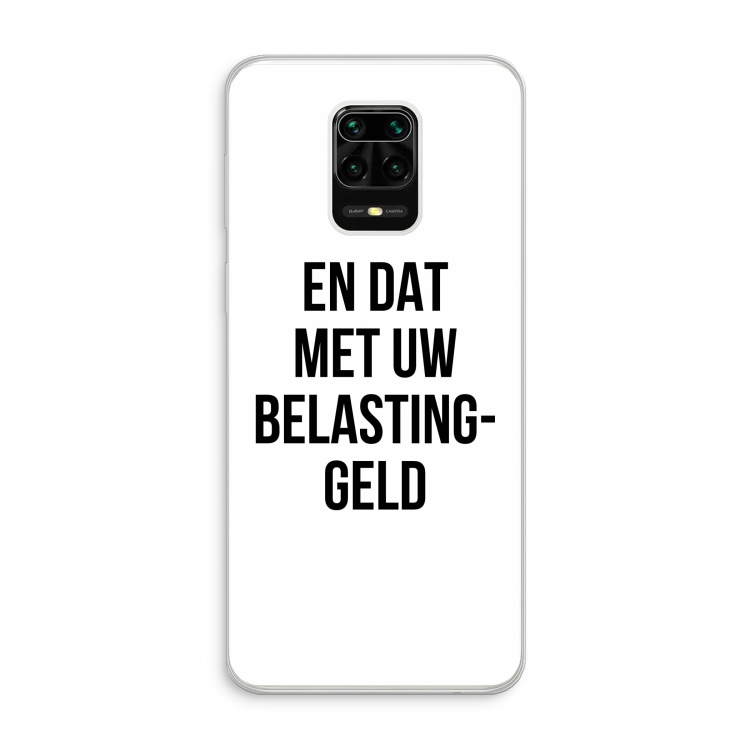 Belastinggeld: Xiaomi Redmi Note 10 Lite Transparant Hoesje