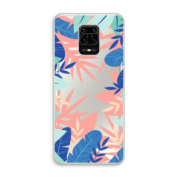 Tropisch: Xiaomi Redmi Note 10 Lite Transparant Hoesje