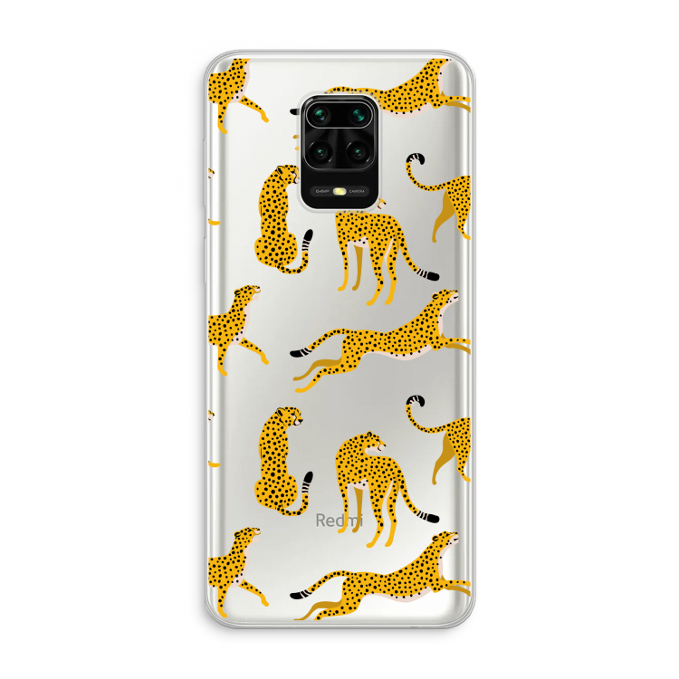 Luipaard: Xiaomi Redmi Note 10 Lite Transparant Hoesje