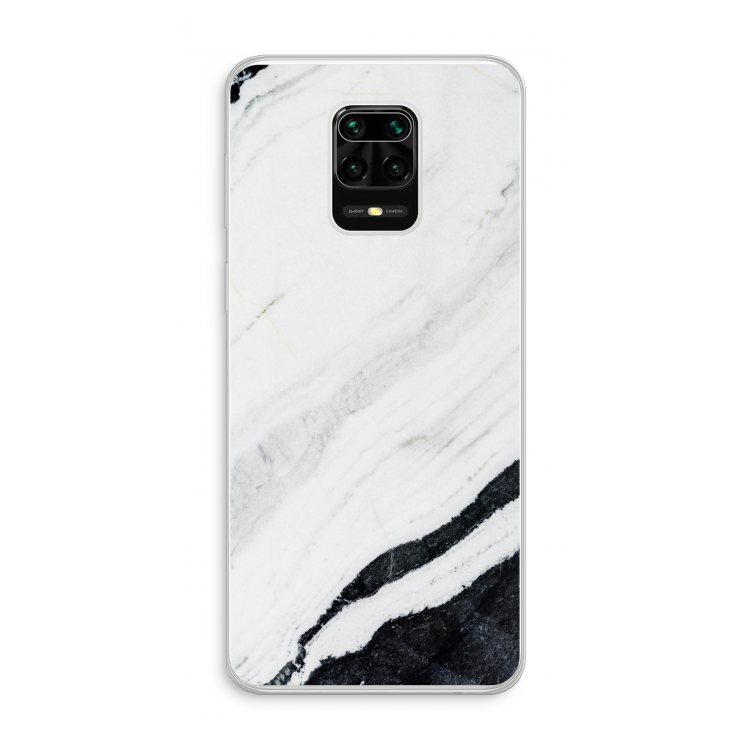 Elegante marmer: Xiaomi Redmi Note 10 Lite Transparant Hoesje