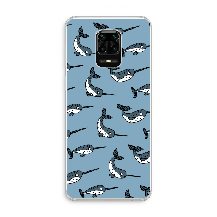 Narwhal: Xiaomi Redmi Note 10 Lite Transparant Hoesje