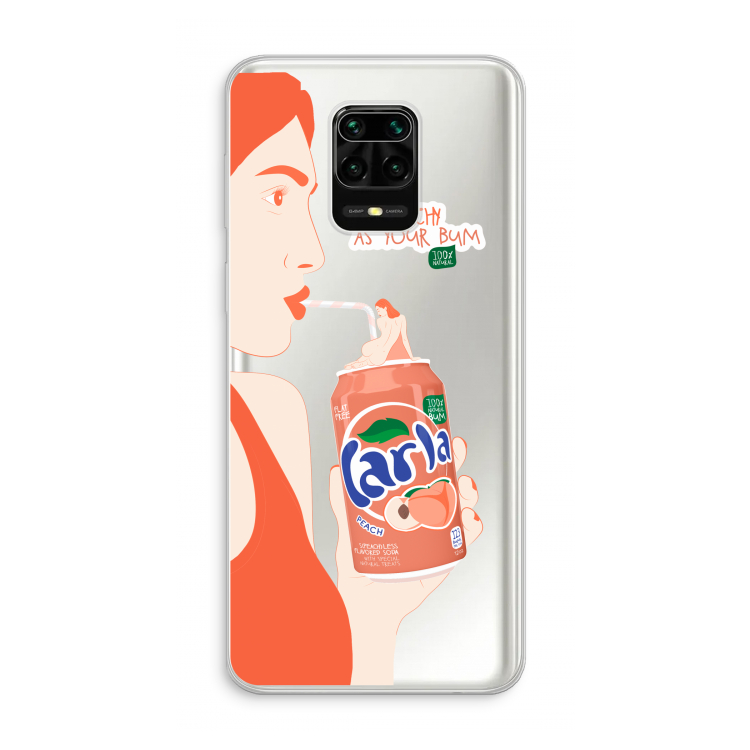 Peach please!: Xiaomi Redmi Note 10 Lite Transparant Hoesje