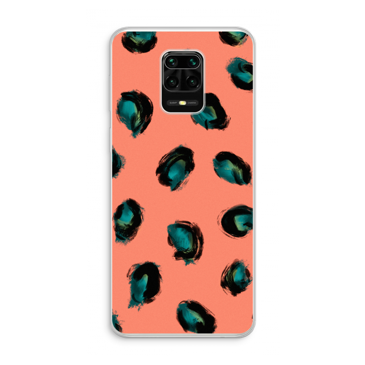 Pink Cheetah: Xiaomi Redmi Note 10 Lite Transparant Hoesje