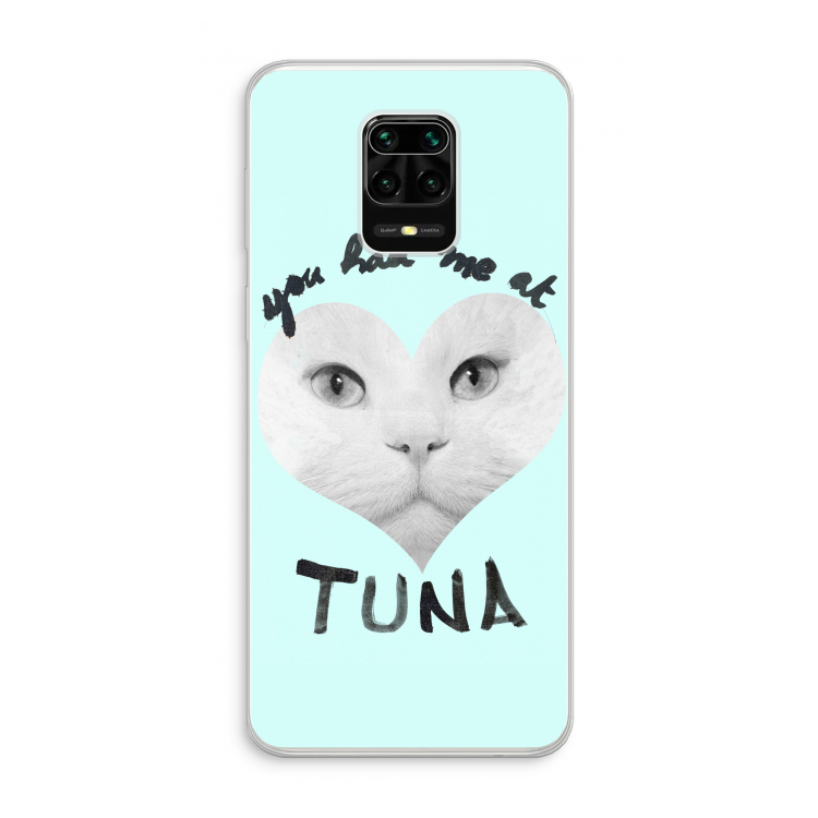 You had me at tuna: Xiaomi Redmi Note 10 Lite Transparant Hoesje