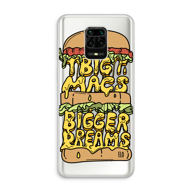 Big Macs Bigger Dreams: Xiaomi Redmi Note 10 Lite Transparant Hoesje