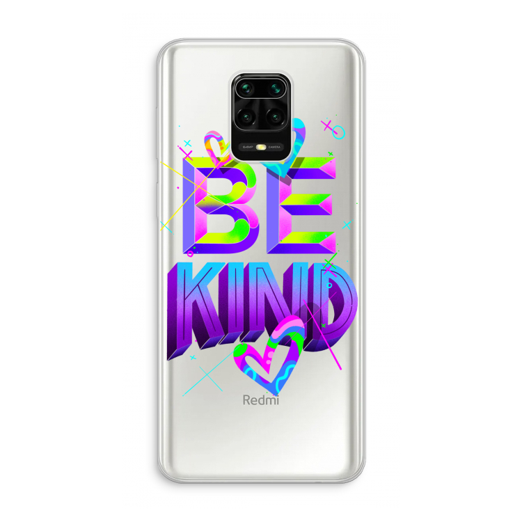 Be Kind: Xiaomi Redmi Note 10 Lite Transparant Hoesje