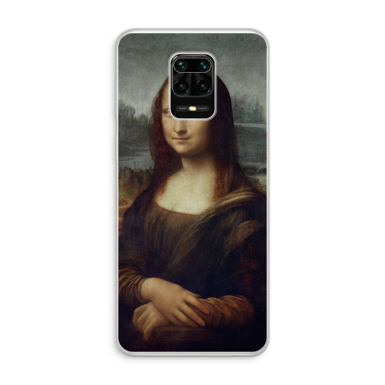 Mona Lisa: Xiaomi Redmi Note 10 Lite Transparant Hoesje