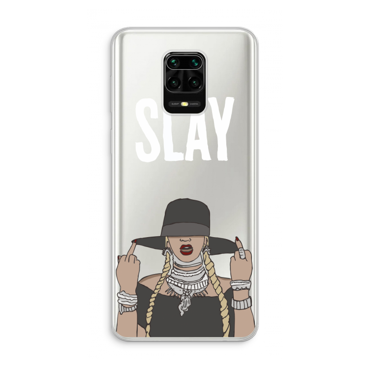 Slay All Day: Xiaomi Redmi Note 10 Lite Transparant Hoesje