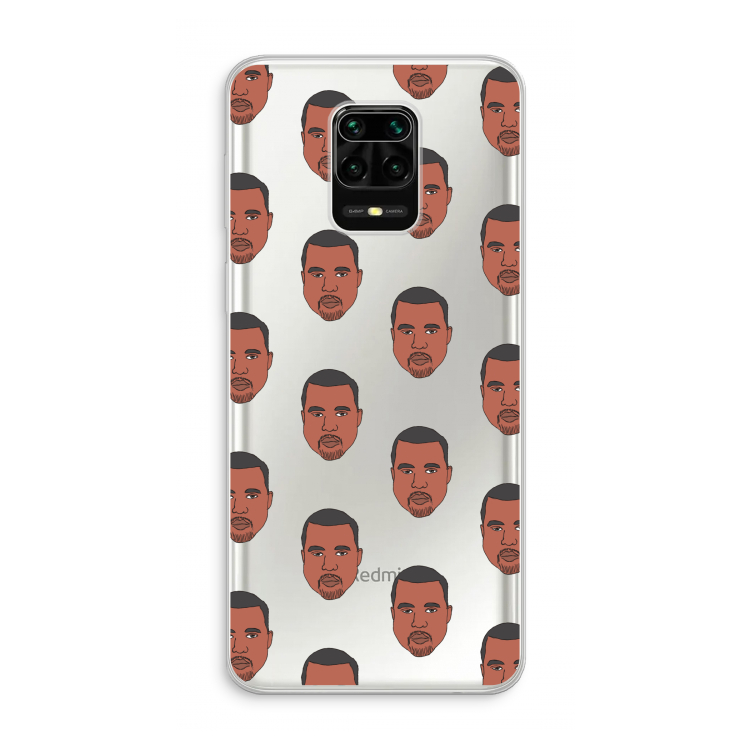 Kanye Call Me?: Xiaomi Redmi Note 10 Lite Transparant Hoesje