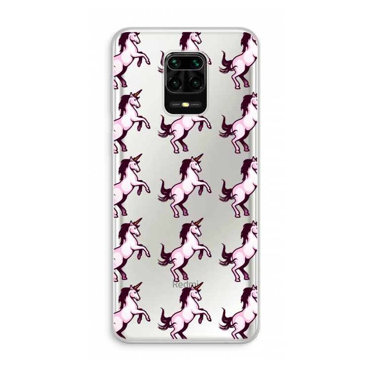 Musketon Unicorn: Xiaomi Redmi Note 10 Lite Transparant Hoesje