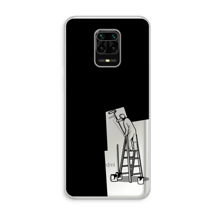 Musketon Painter: Xiaomi Redmi Note 10 Lite Transparant Hoesje