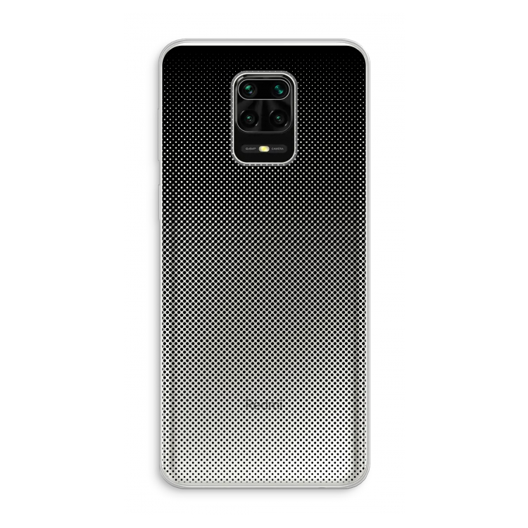 Musketon Halftone: Xiaomi Redmi Note 10 Lite Transparant Hoesje