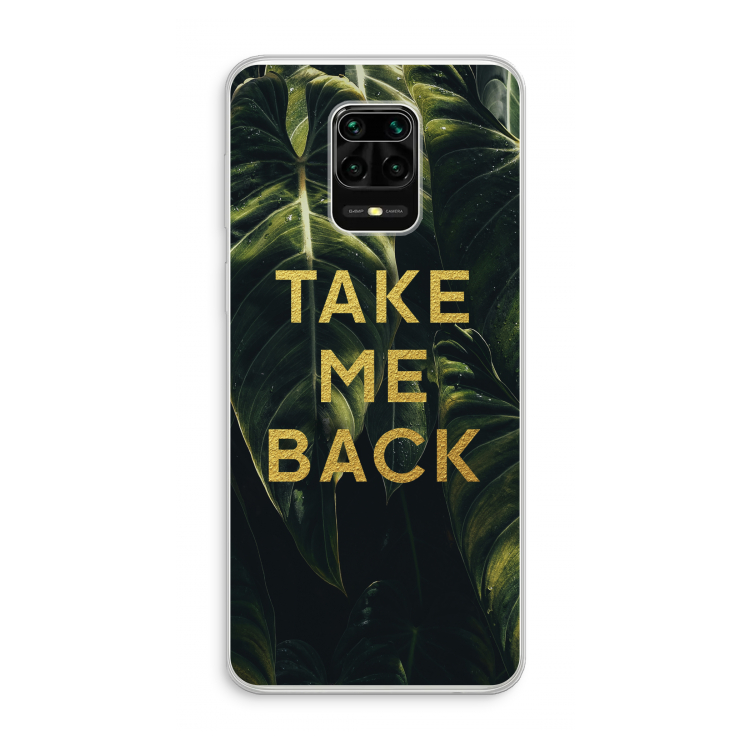 Take me back: Xiaomi Redmi Note 10 Lite Transparant Hoesje