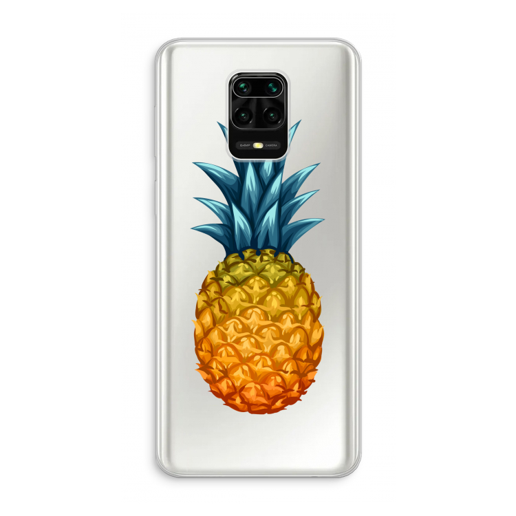 Grote ananas: Xiaomi Redmi Note 10 Lite Transparant Hoesje