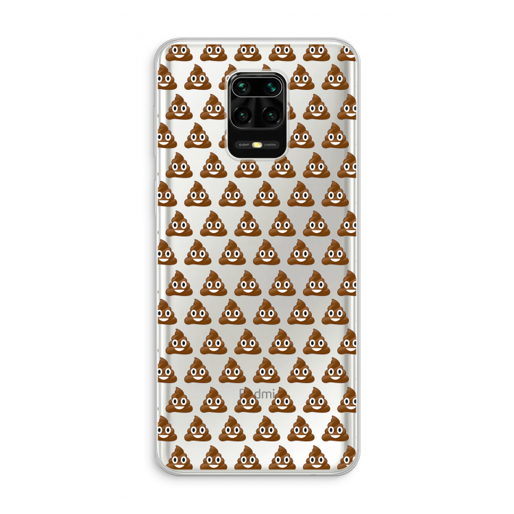 Poop emoji: Xiaomi Redmi Note 10 Lite Transparant Hoesje