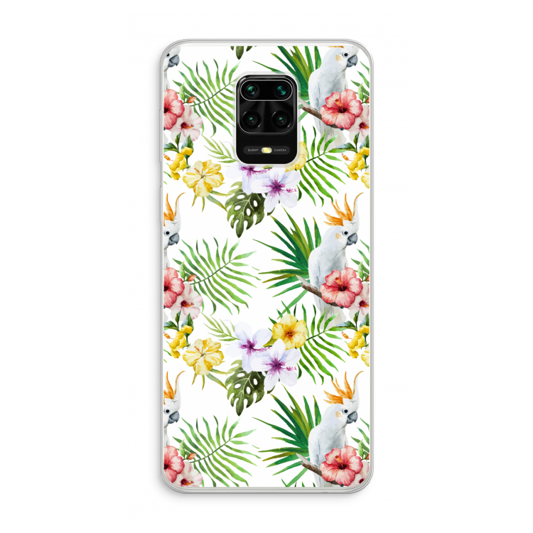 Gele kuif: Xiaomi Redmi Note 10 Lite Transparant Hoesje