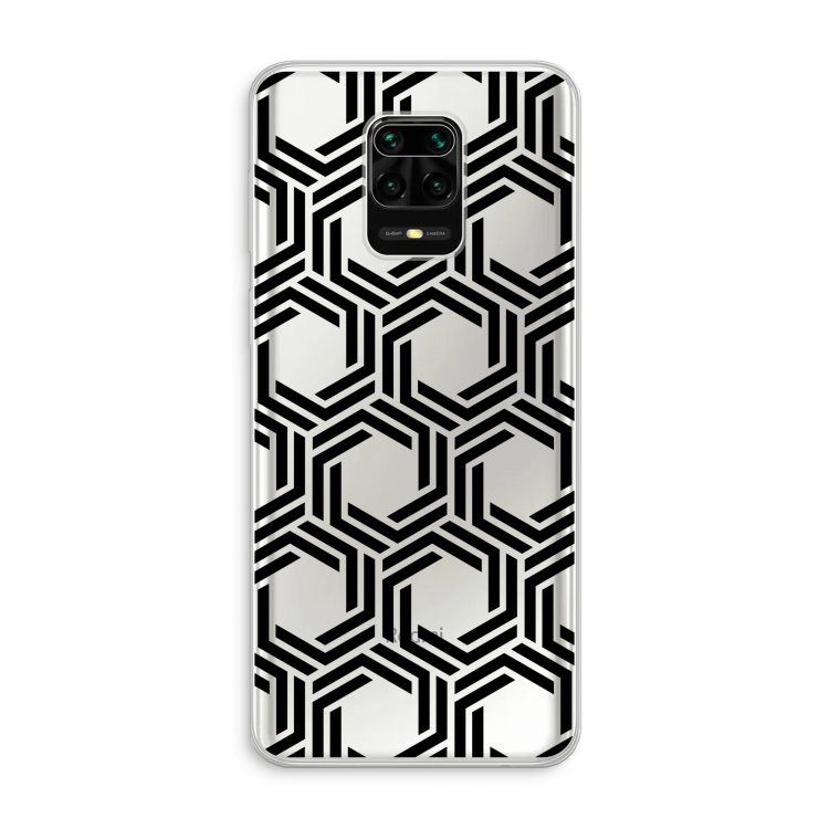Geometrisch patroon: Xiaomi Redmi Note 10 Lite Transparant Hoesje