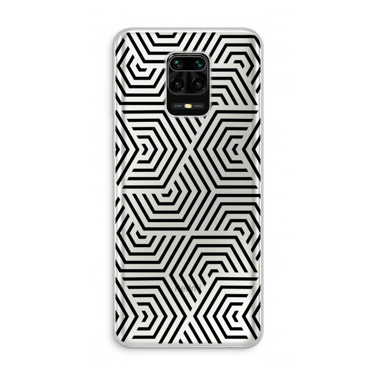 Magic pattern: Xiaomi Redmi Note 10 Lite Transparant Hoesje