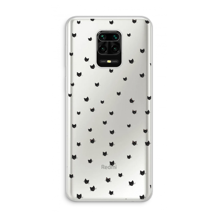 Kleine kattenkopjes: Xiaomi Redmi Note 10 Lite Transparant Hoesje